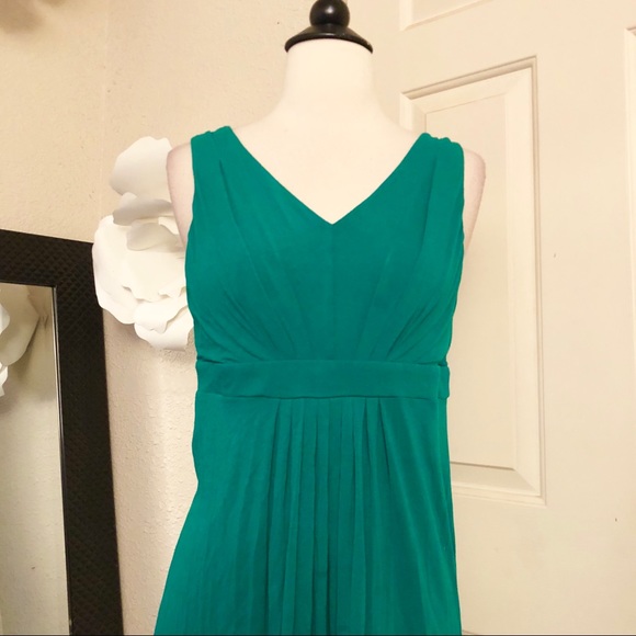 *Donated*LAST CHANCE LOFT Green Dress Small - Picture 4 of 6